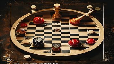 权力失衡型NTR案例封面，棋盘上的黑白棋子对峙，象征权力博弈与控制关系中的情感张力